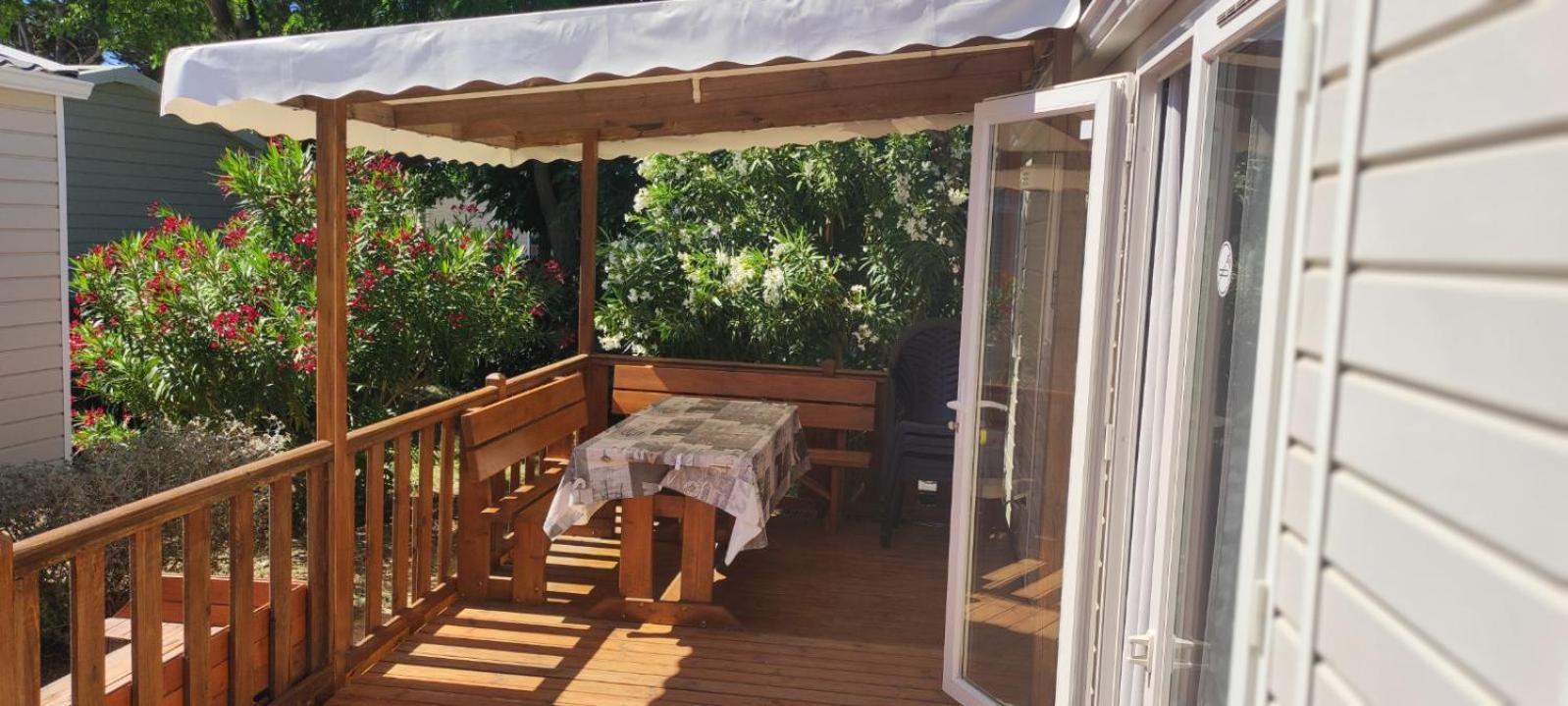 Mobil-Home Confort Tv Clim Narbonne-Plage Eksteriør bilde